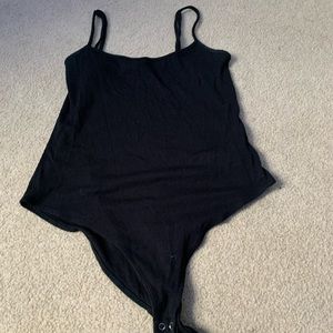 Cami Black Bodysuit